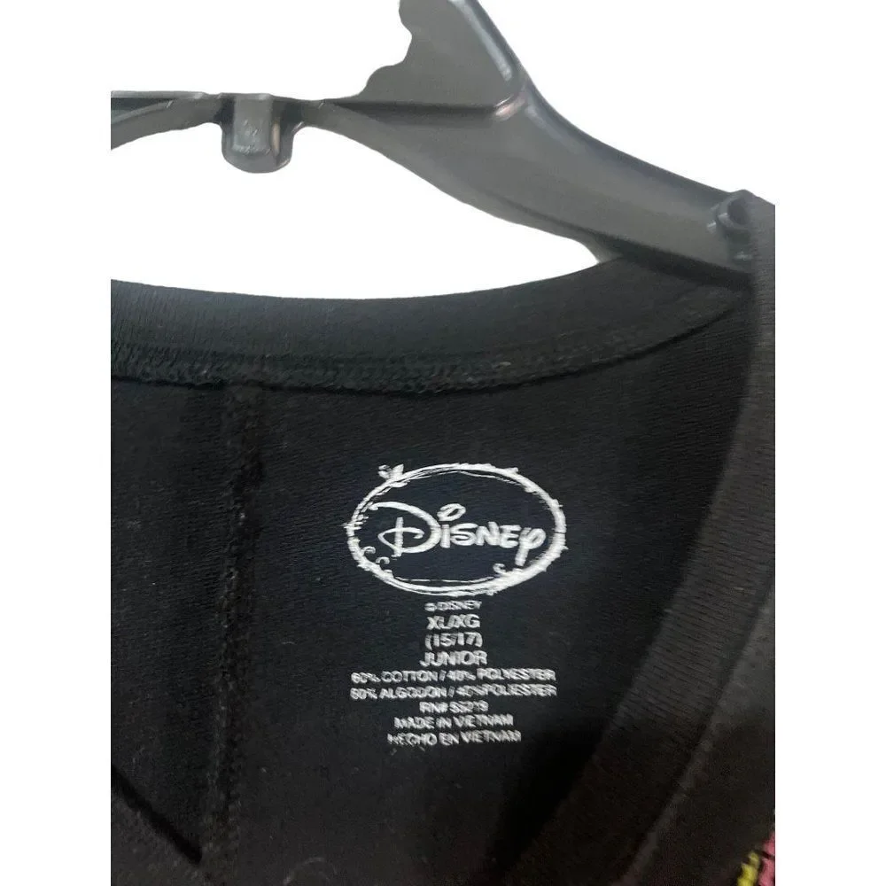 Girls Disney tinker bell Solid Black Long Sleeve Size XL‎